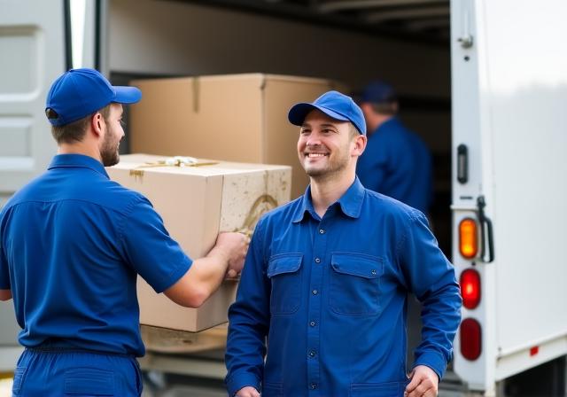 Equipo de logística de Glaciar Logistics preparando un servicio
