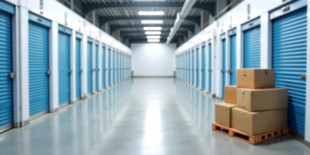 Instalaciones de guardamuebles limpios y organizados en Madrid